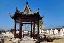 涼亭安裝費用,安裝一個防腐木涼亭要多少錢