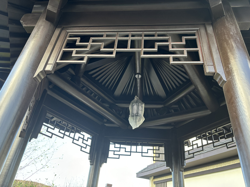 蘇式涼亭內部結構圖片