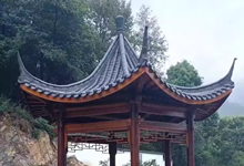 防腐木涼亭定做多少錢,仿古涼亭制作廠家